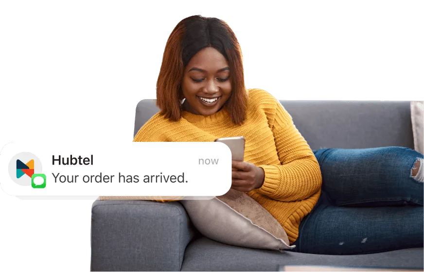 woman notif